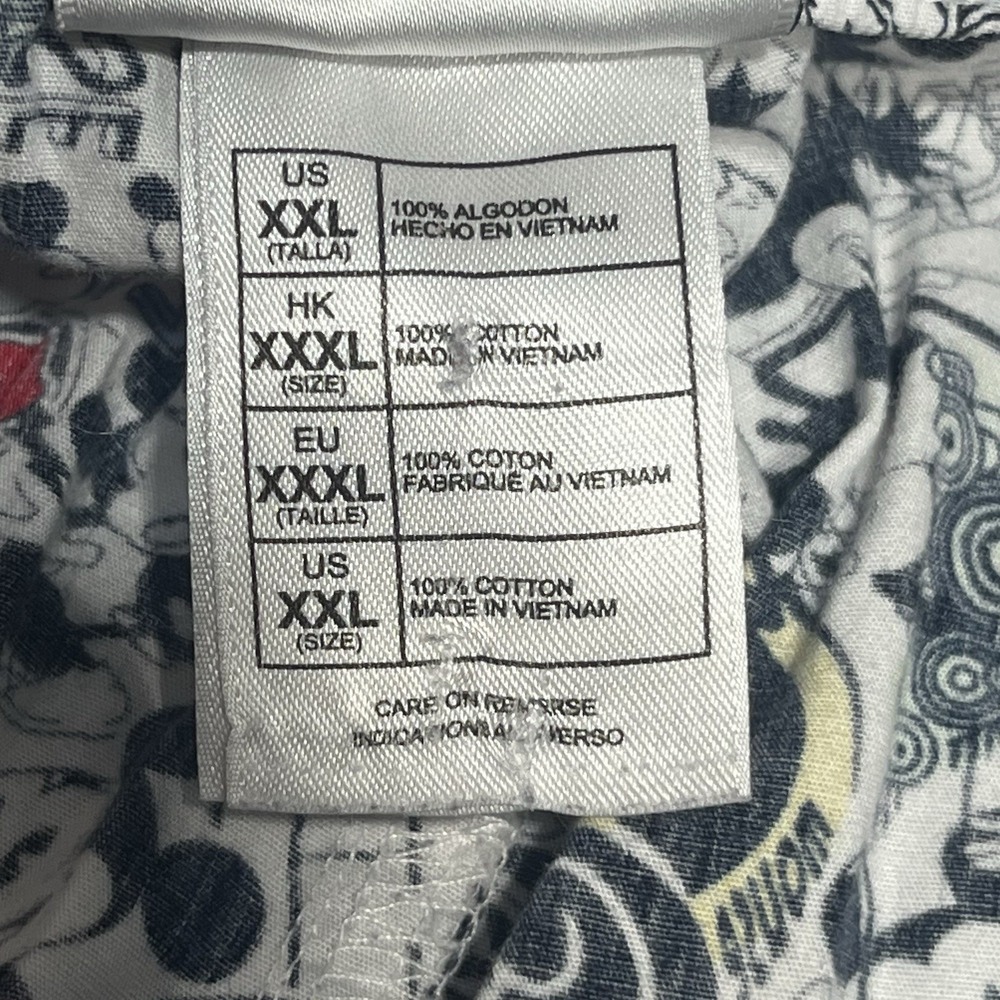 Disney Parks Authentic Mickey Mouse "Through The Years" Comic Pajama Pants XXL - Picture 15 of 16